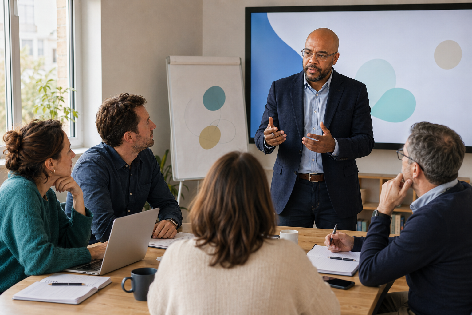 Yann EDWIGE anime une formation pratique sur les usages professionnels de l’intelligence artificielle.